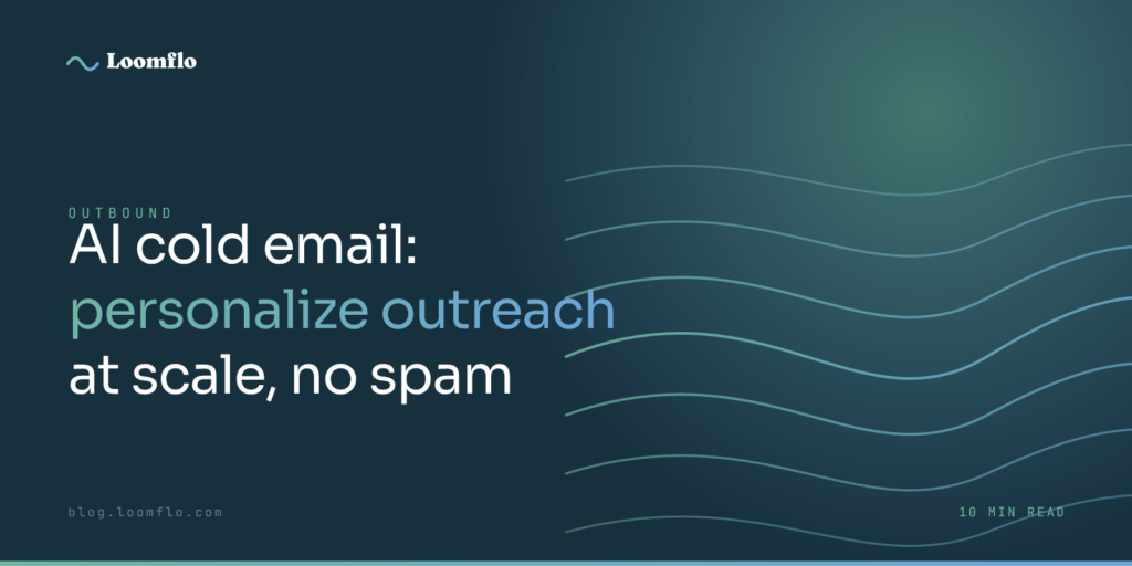 AI Cold Email: How to Personalize Outreach at Scale Without the Spam