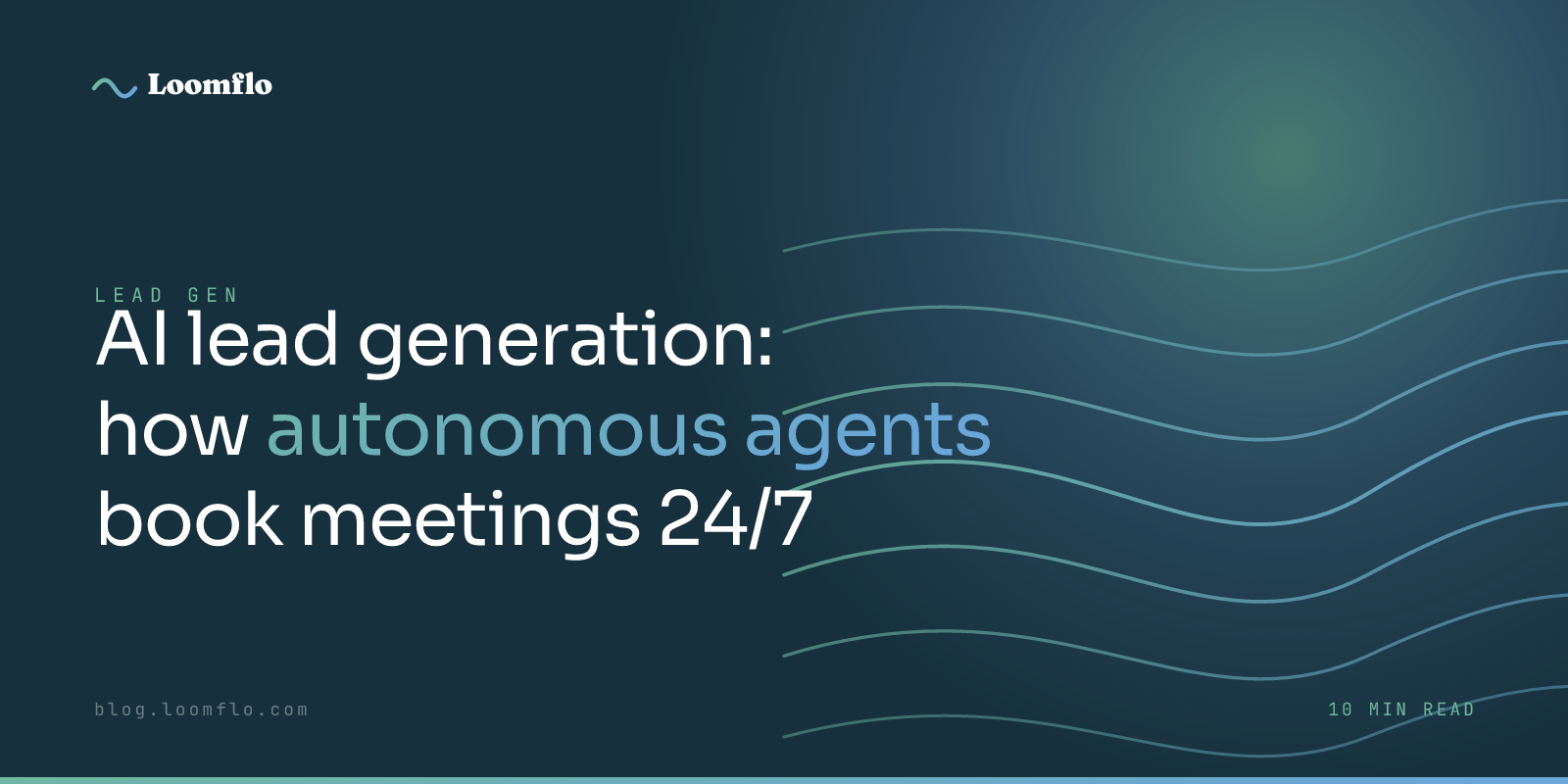 AI Lead Generation: How Autonomous Agents Book Meetings 24/7