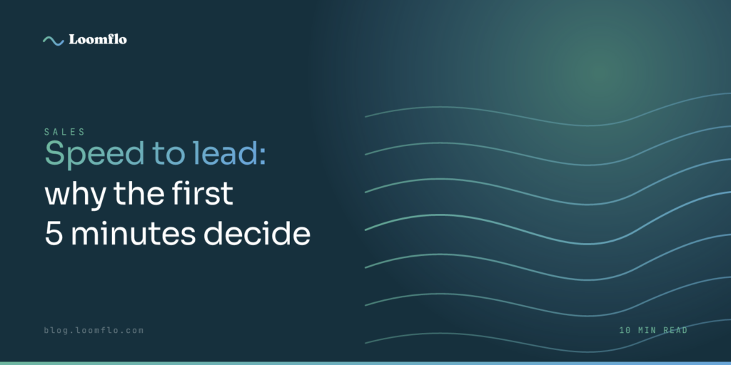 Speed to Lead: Why the First 5 Minutes Decide the Deal